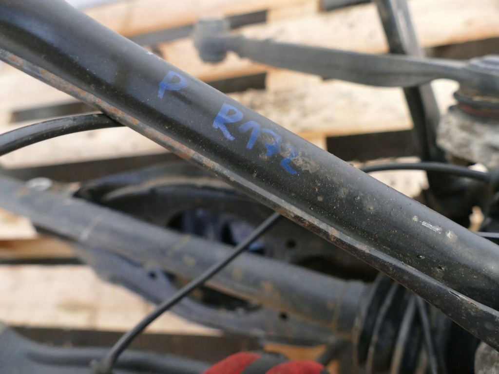 фото №11, Mercedes r172 slk 1.8 cgi ступиця привідний вал важіль правий задня поворотний кулак