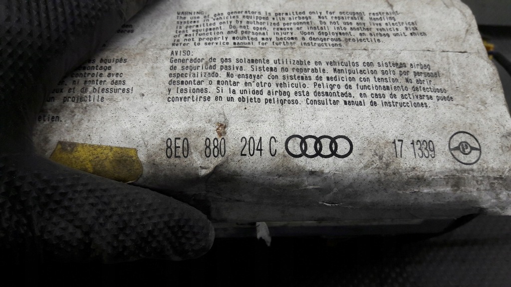 фото №7, 8e0880204c подушка подушка безпеки audi a4 b6 europa