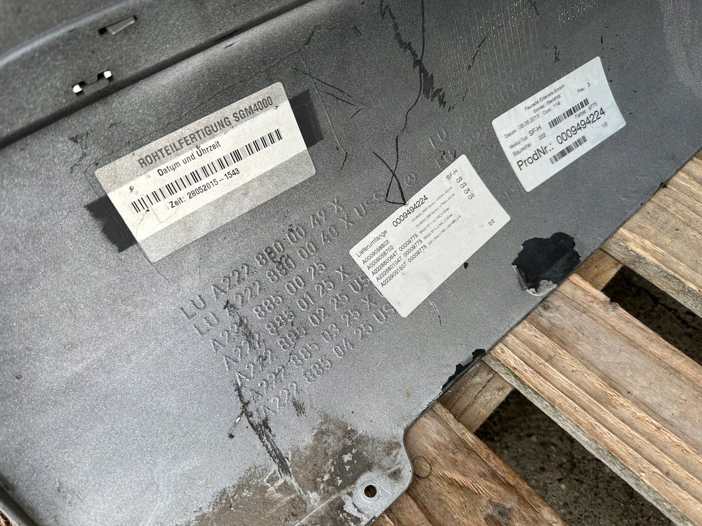 фото №7, Бампер задняя задний mercedes s w222 2013- kompletny