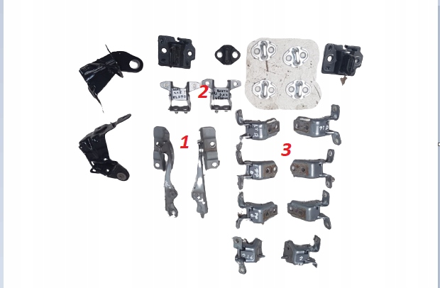 фото №1, Петля двері кришки правий лівий mazda cx5 38p