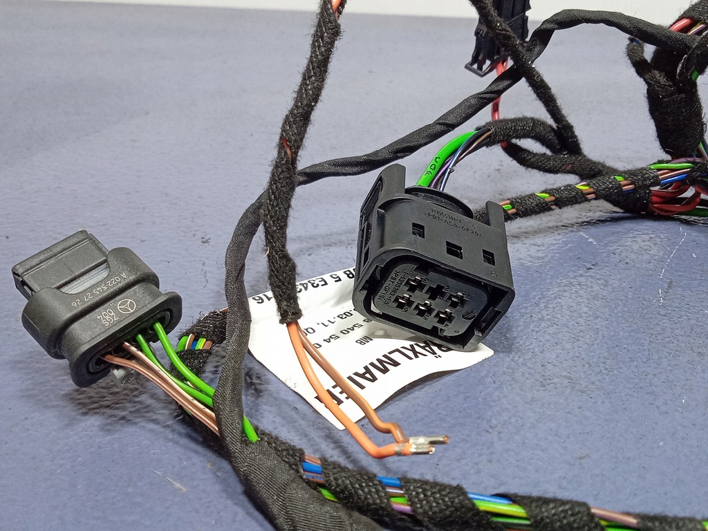 фото №5, Cls w218 електропроводка джгут двері перед праве a2185405407