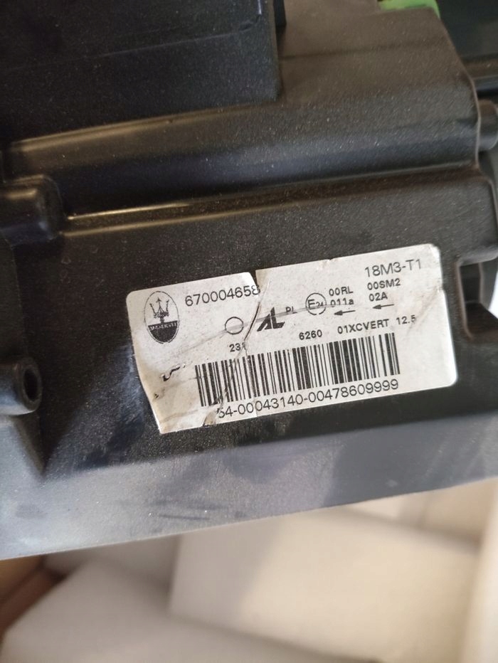 фото №6, Перед передня права лампа maserati ghibli europa