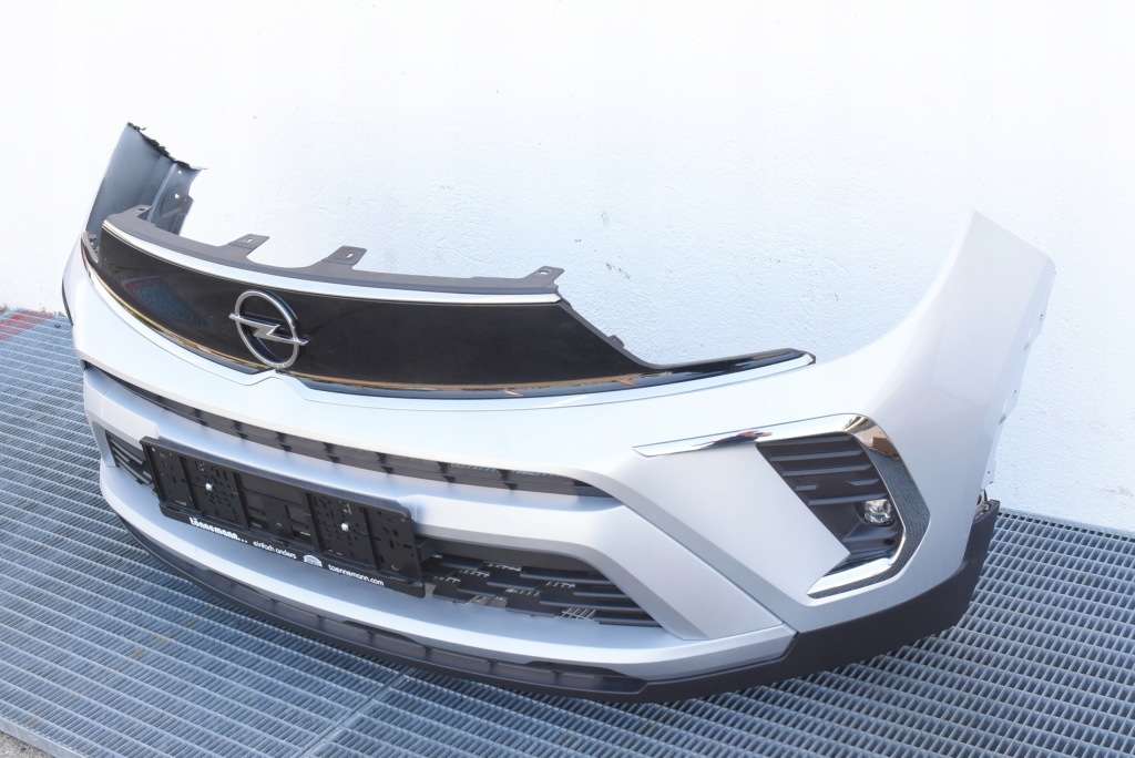 Opel crossland рестайлинг  23r. бампер перед комплектный  противотуманные фары z1y идеальное состояние! с Разборки