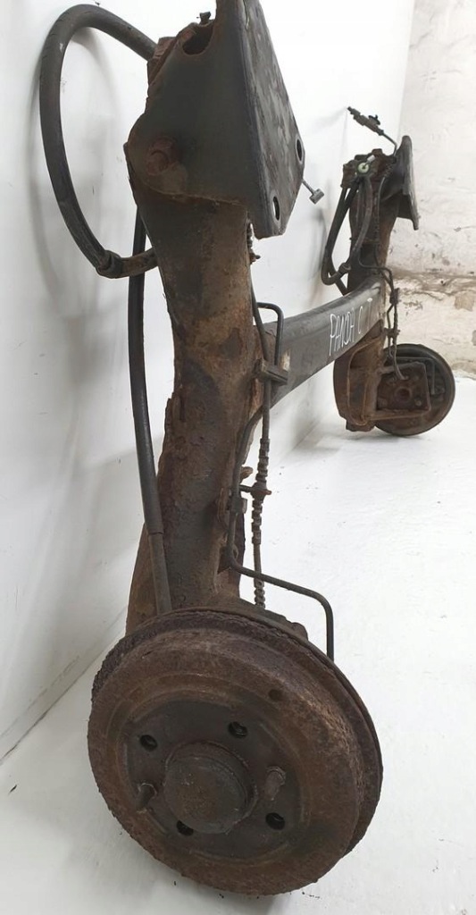 фото №5, Підвіска балка oś задні задня fiat panda ii