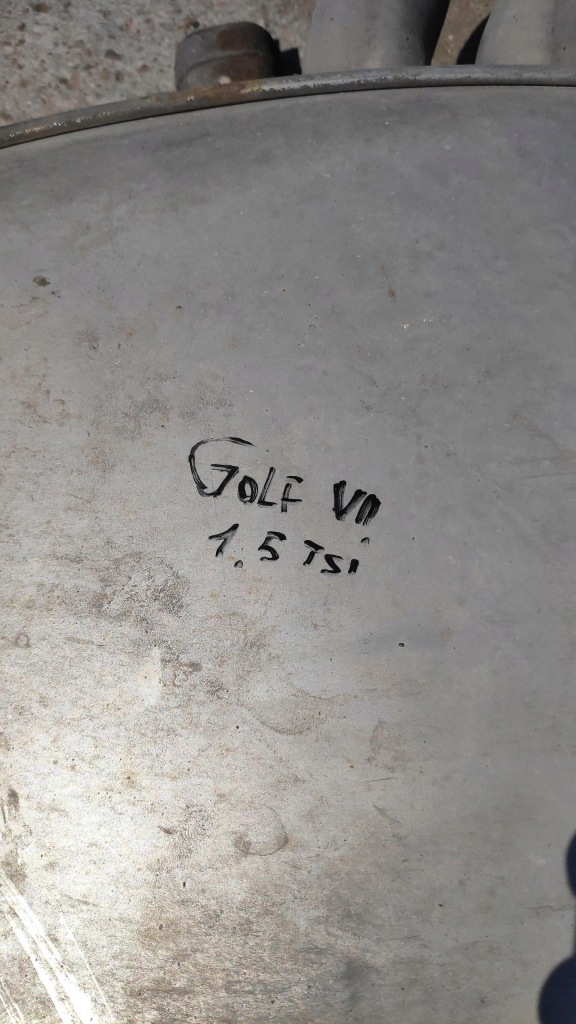 фото №5, Гаситель выхлоп vw golf vii hb 1.5 tsi 5q0253211a