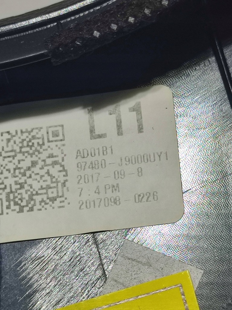 фото №5, Hyundai kona i 2018 перед сторона левая защита панели приборной панели