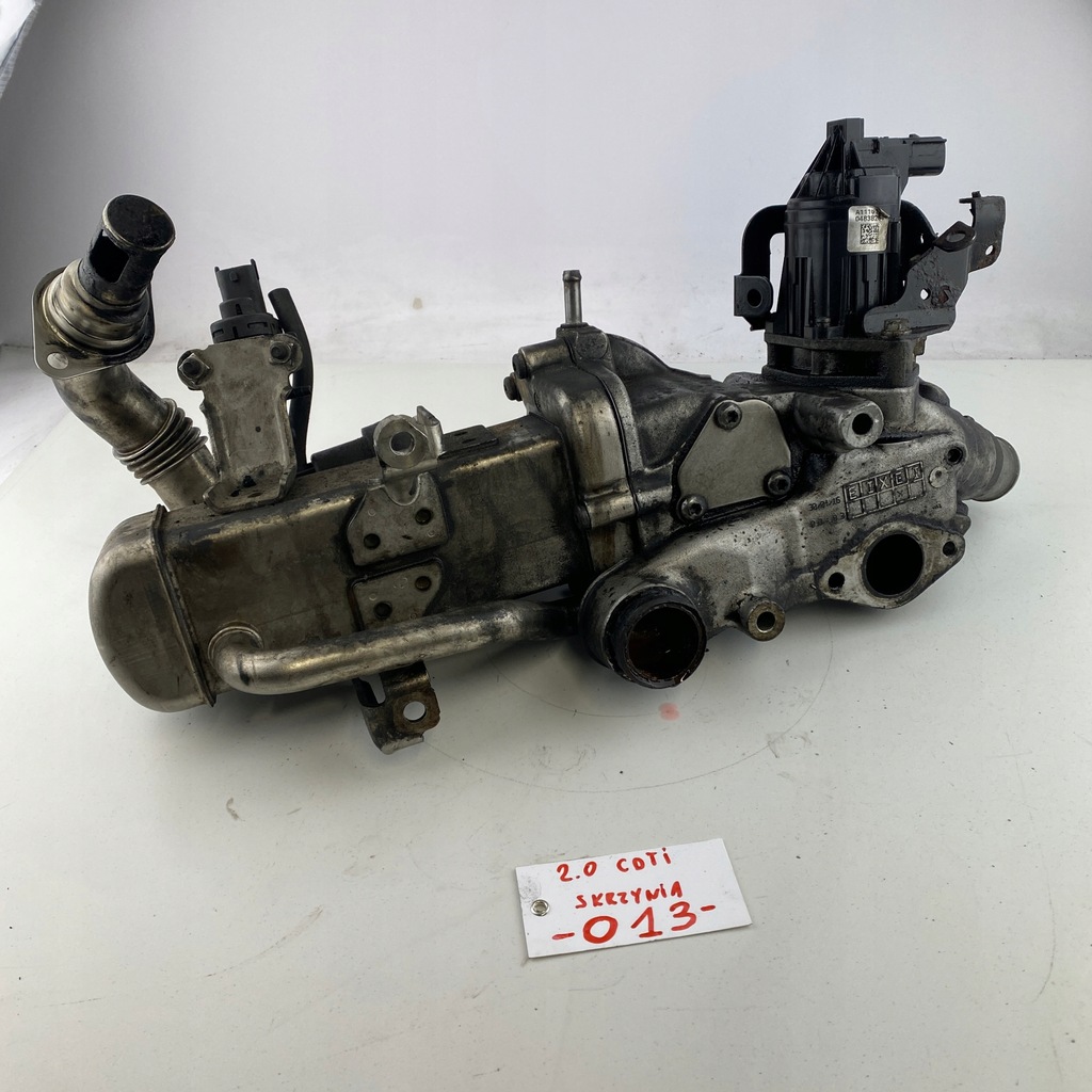 фото №1, Радіатор вихлопних газів + клапан трубка egr opel insignia 2,0 antara zafira 2.0 cdti