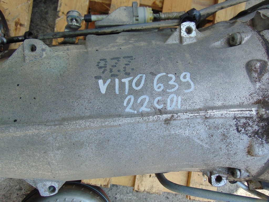 фото №10, Коробка передач передач 4x4 mercedes vito 639 lift 2.2 4matic