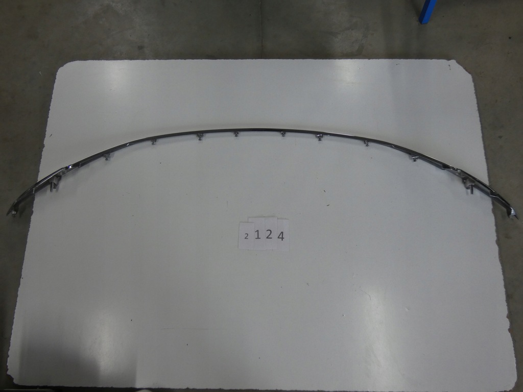 фото №10, Хром молдинг бампера передний toyota camry