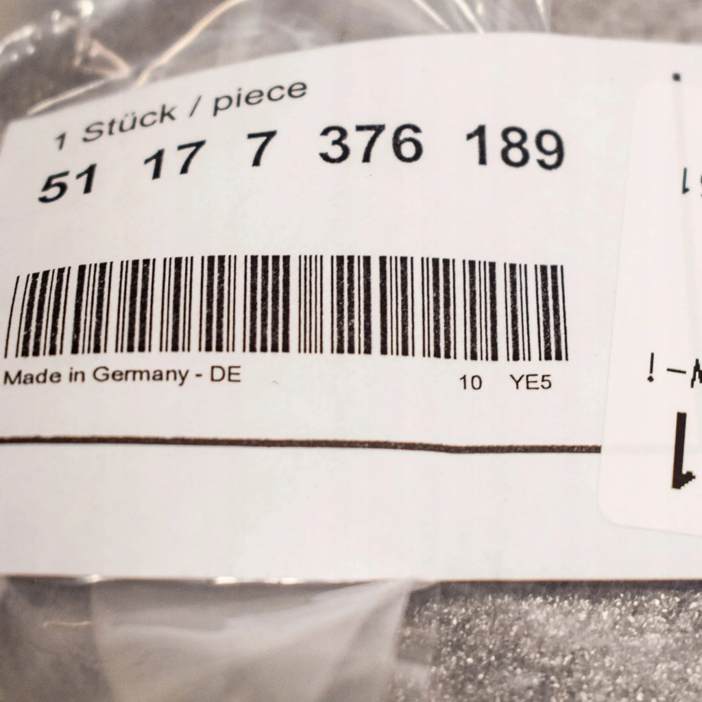 фото №7, Bmw i3 l01 передня захист роз'єм заряджання gruntowana 51177376189