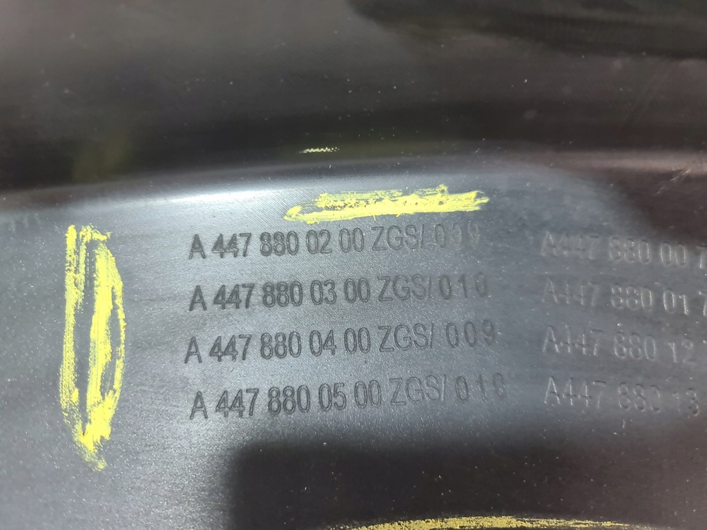 фото №13, Бампер перед передний mercedes w447 vito viano a4478800200