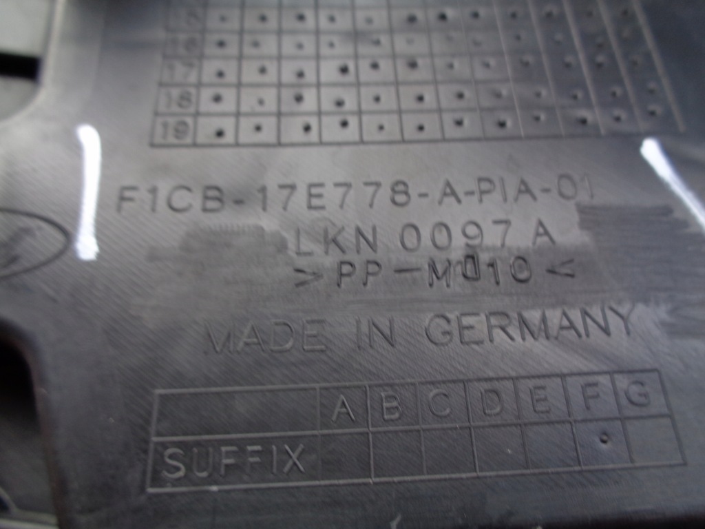 Підсилювач каркас решітка бампера ford c-max mk2 15- lift Зі Шроту