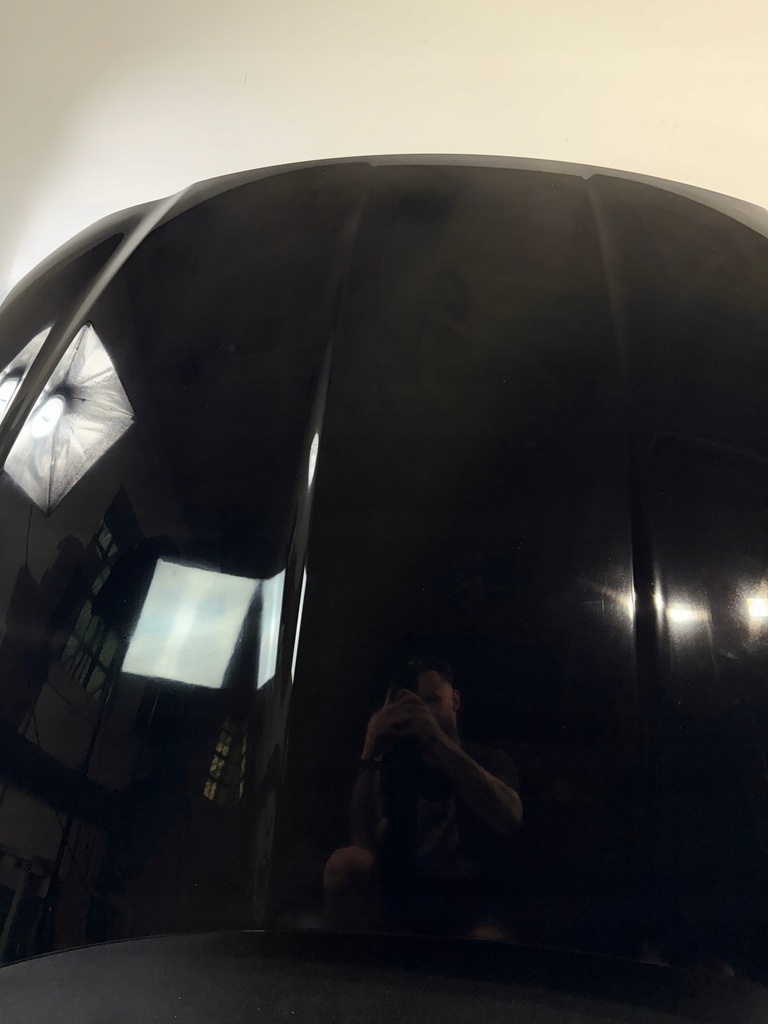 фото №3, Jaguar xe r-sport x760 капот перед передня lrc pec ebony black ładna orygi