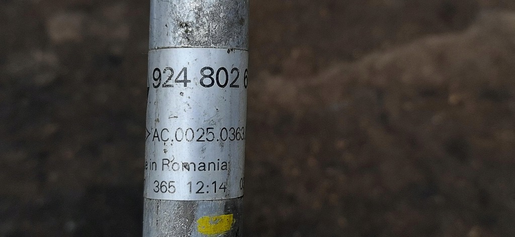 фото №5, Шланг wąż трубка кондиционера dacia duster ii 924802645r