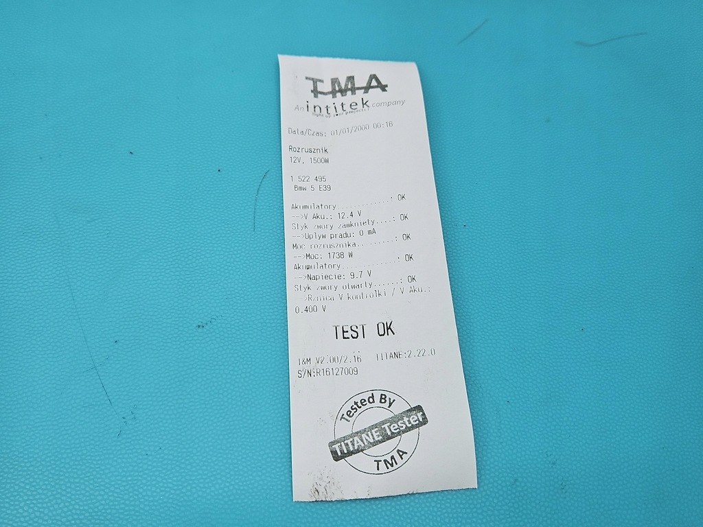 фото №6, Test стартер bmw e39 3.0d