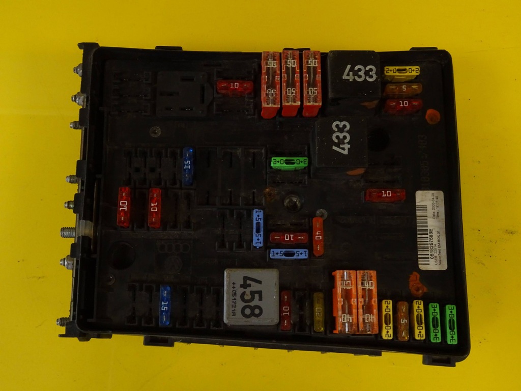 фото №6, Коробка предохранителей skoda octavia 1 1k0937124k nr147