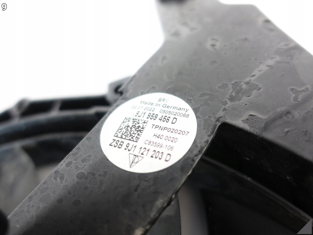 фото №10, Audi e-tron gt rs 4j3 porsche taycan 9j1 вентилятор вентилятор корпус лівий