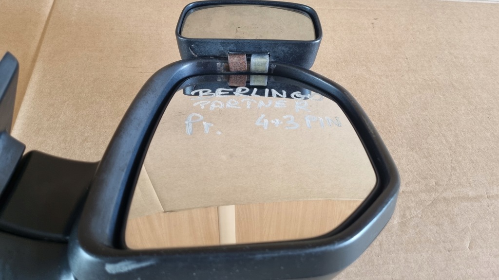 фото №12, Зеркало правое 4+3pin чёрные peugeot partner фургон 32636104