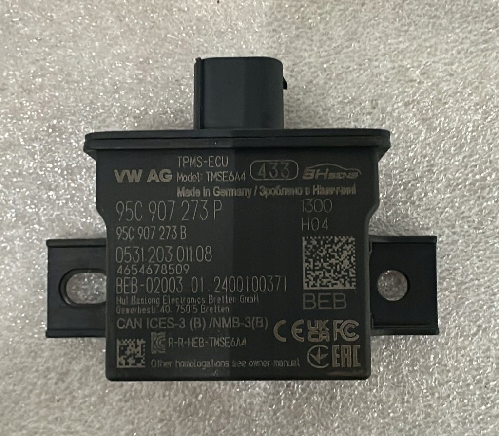 фото №1, Модуль блок керування тиску porsche 95c907273p