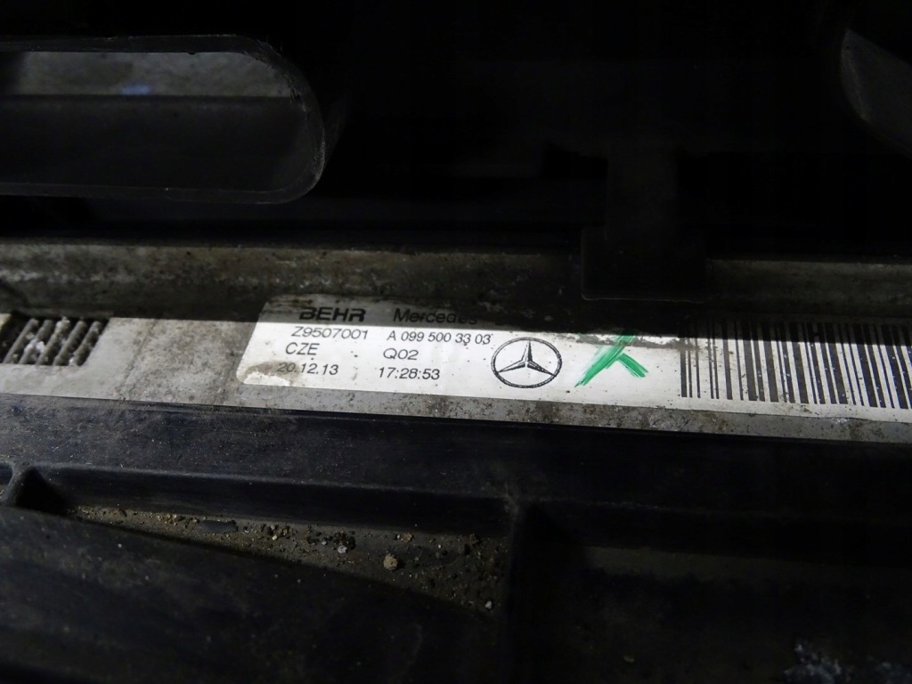 фото №10, Pas передній радіатор підсилювач комплект mercedes s w222 13- 3.0 cdi