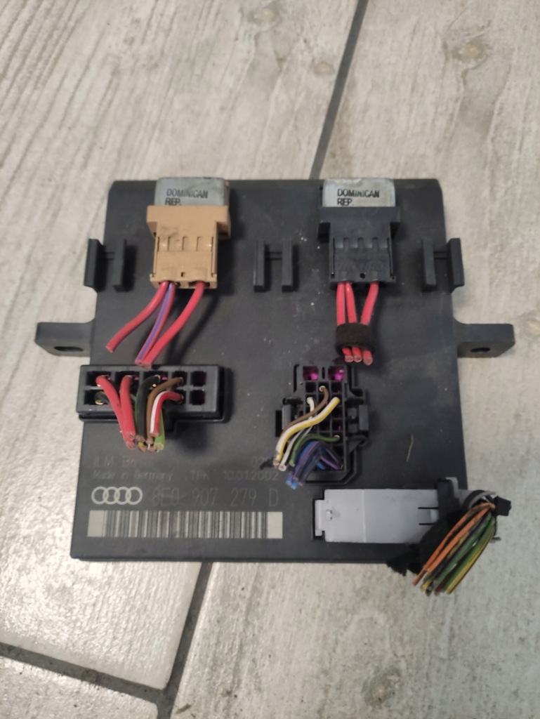 фото №1, Модуль блок керування світла a4 b6 8e0907279d