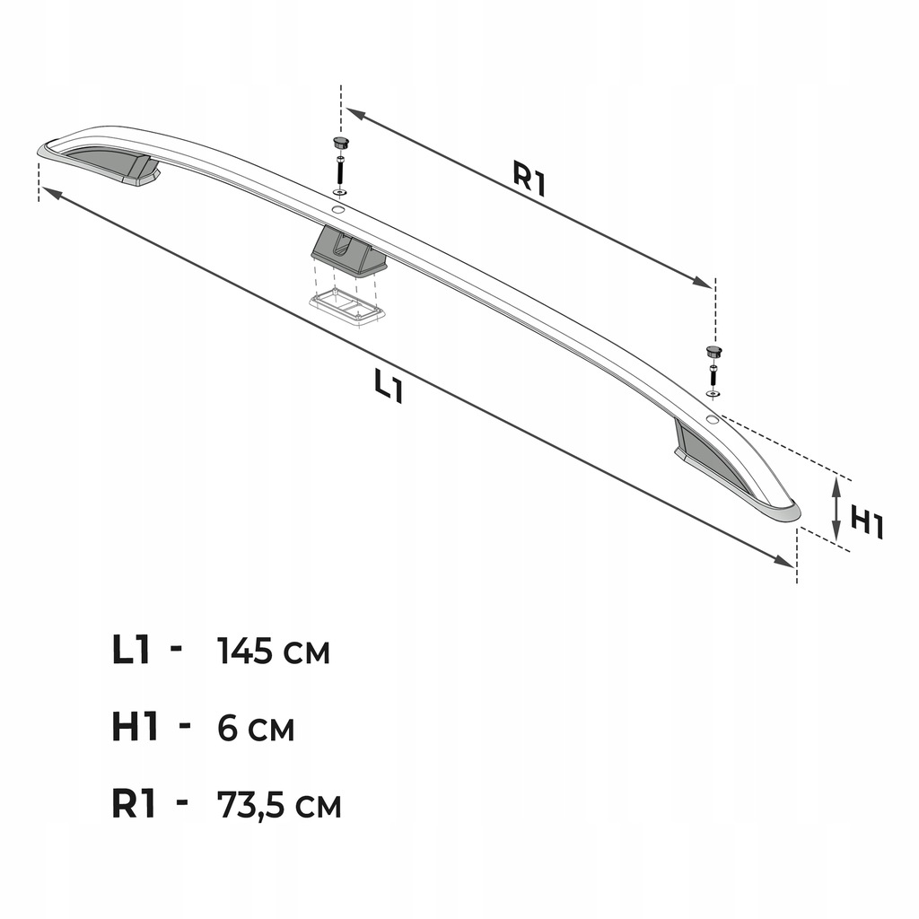 фото №8, Рейлінги дахові багажник do mitsubishi asx i 2010-2021