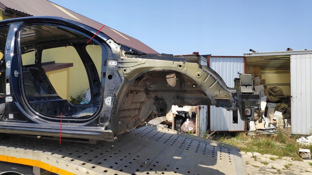 фото №1, Лонжерон четверть правый перед 508 i sw 2.0 hdi