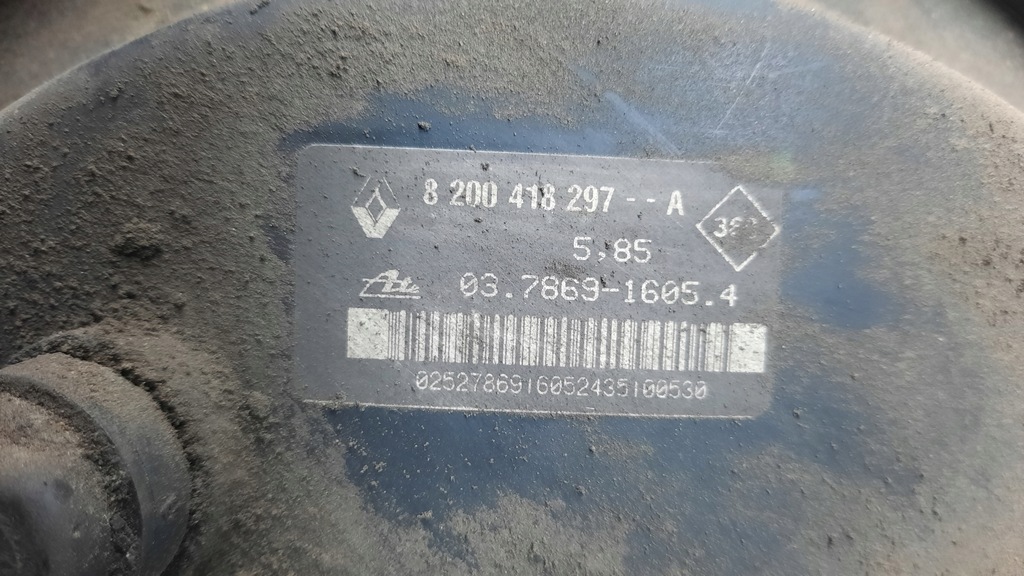 фото №3, Усилитель тормозов тормозные renault espace iv 2.2d 05r 8200418297--a