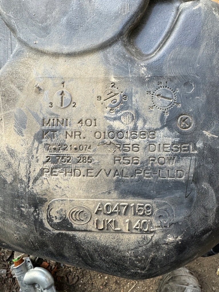 фото №4, Бак пального bak mini cooper r55 r56 r57 1.6d 2752285