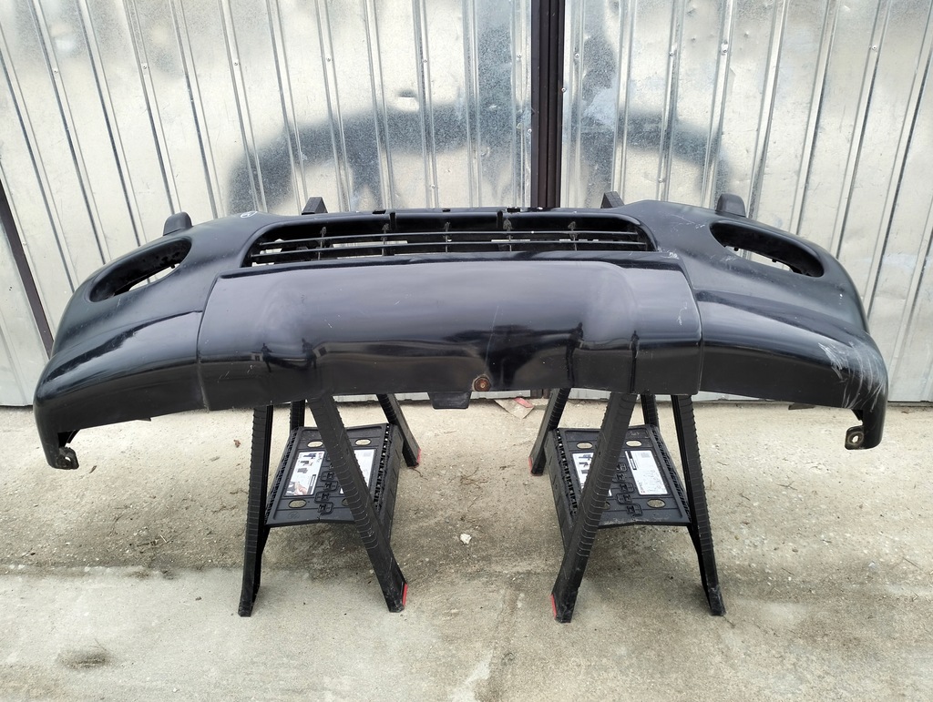 фото №10, Бампер перед mitsubishi pajero shogun sport i 1999-2006 колір x24 омивачі