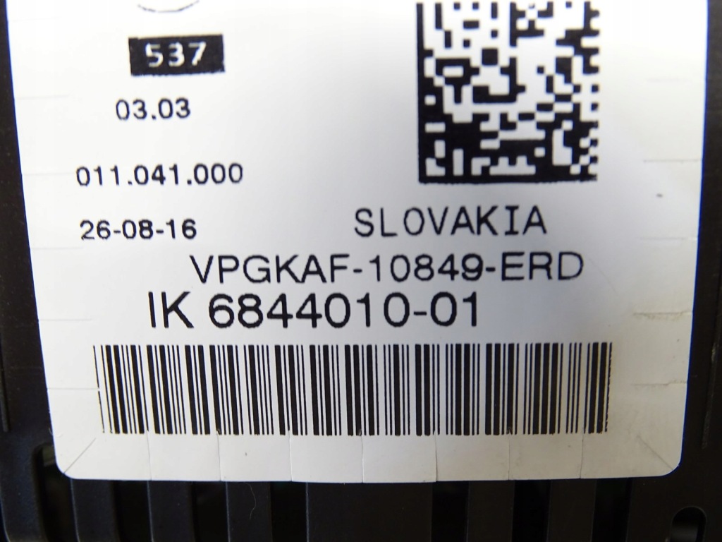 фото №7, Лічильник прилади bmw f15 f25 f26 x3 x4 uk m-pakiet 6844010