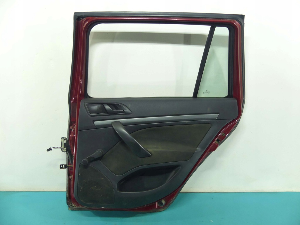 фото №11, Дверь задняя правое skoda octavia ii kombi bordowy f3w
