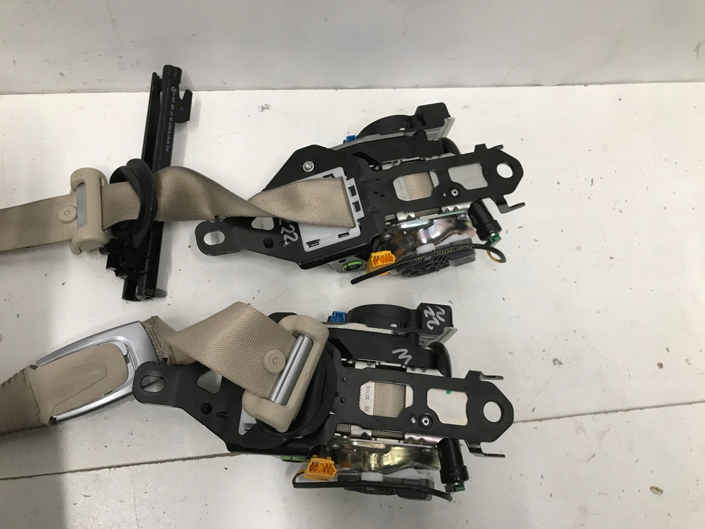 фото №4, Mercedes s klas w222 ремни безопасности komple 5x