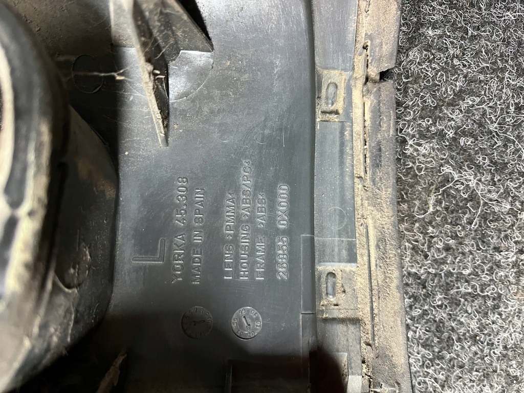 фото №9, Лампа лівий задня nissan terrano ii оригінальний номер