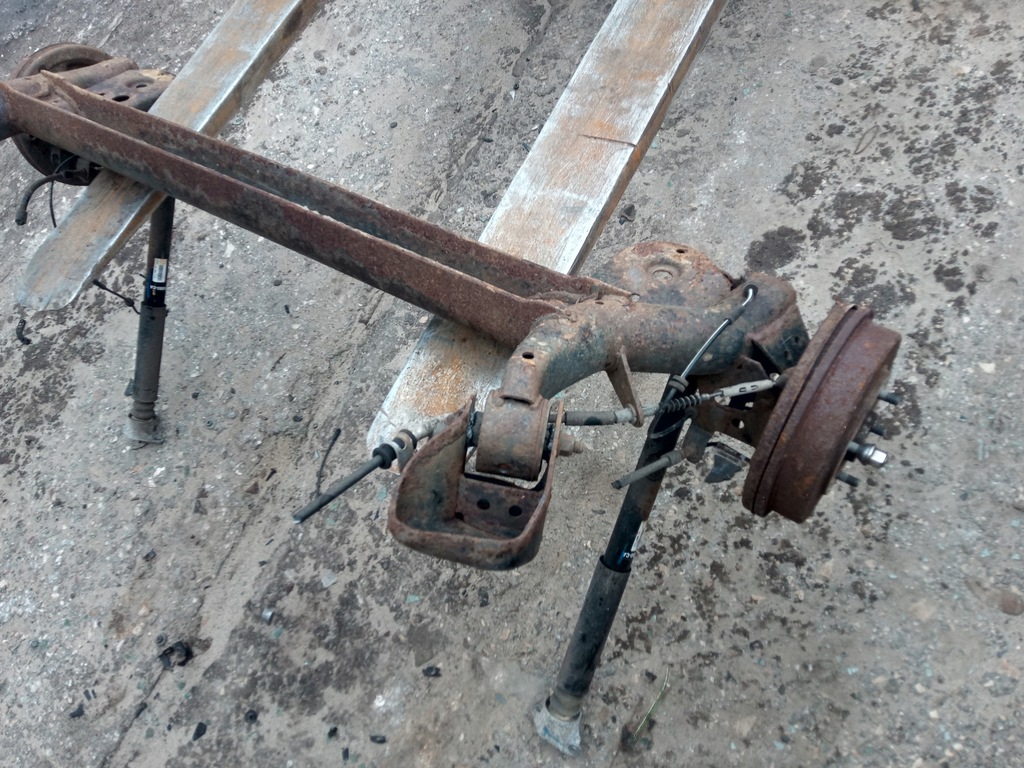 фото №3, Ford ecosport oś балка задняя подвеска