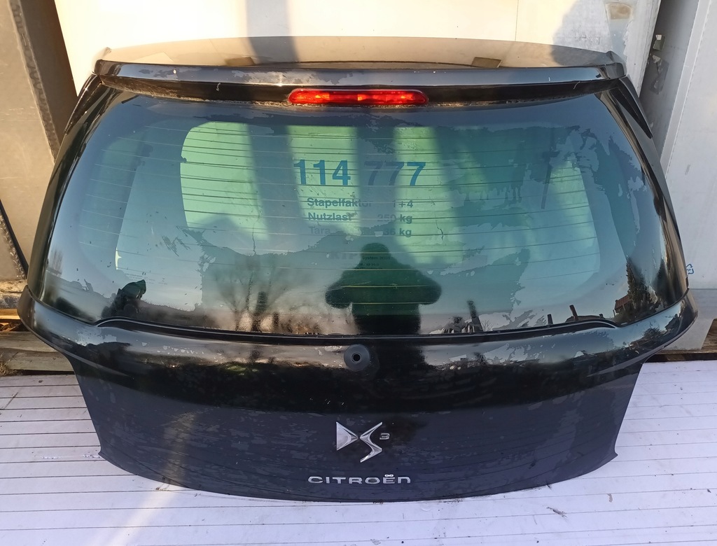 фото №2, Ds3 задня кришка багажника exld czarna