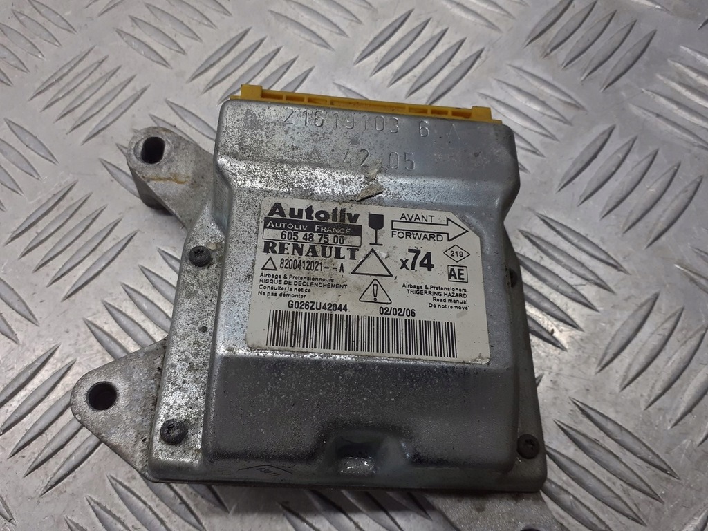 фото №1, Модуль подушка безопасности renault laguna ii 2.0 dci 8200412021