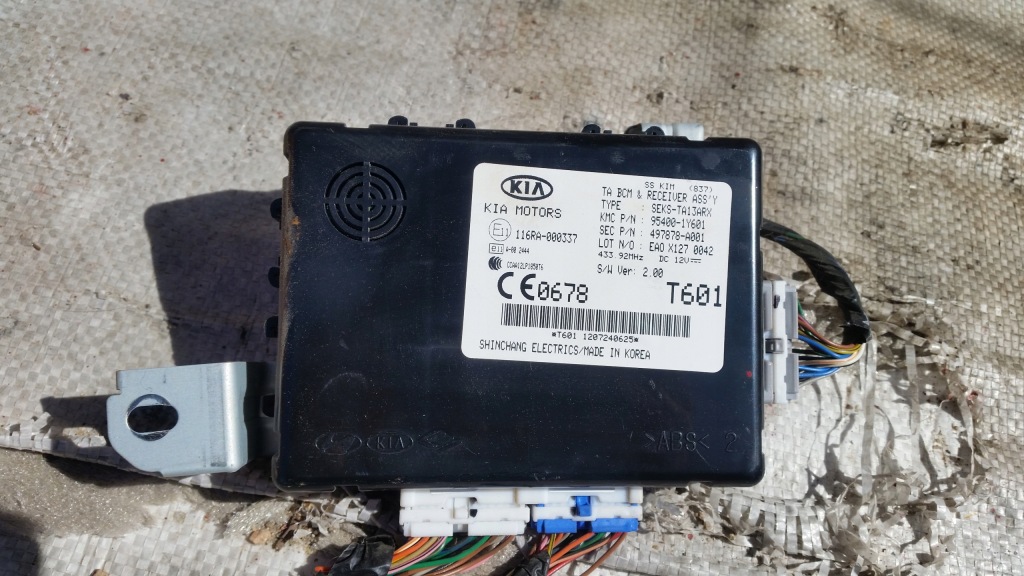 фото №1, Kia picanto ii блок керування модуль bcm 116ra-000337