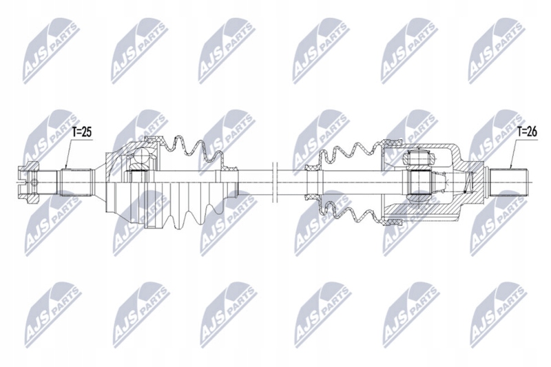 фото №2, Приводной вал npw-pe-063 nty
