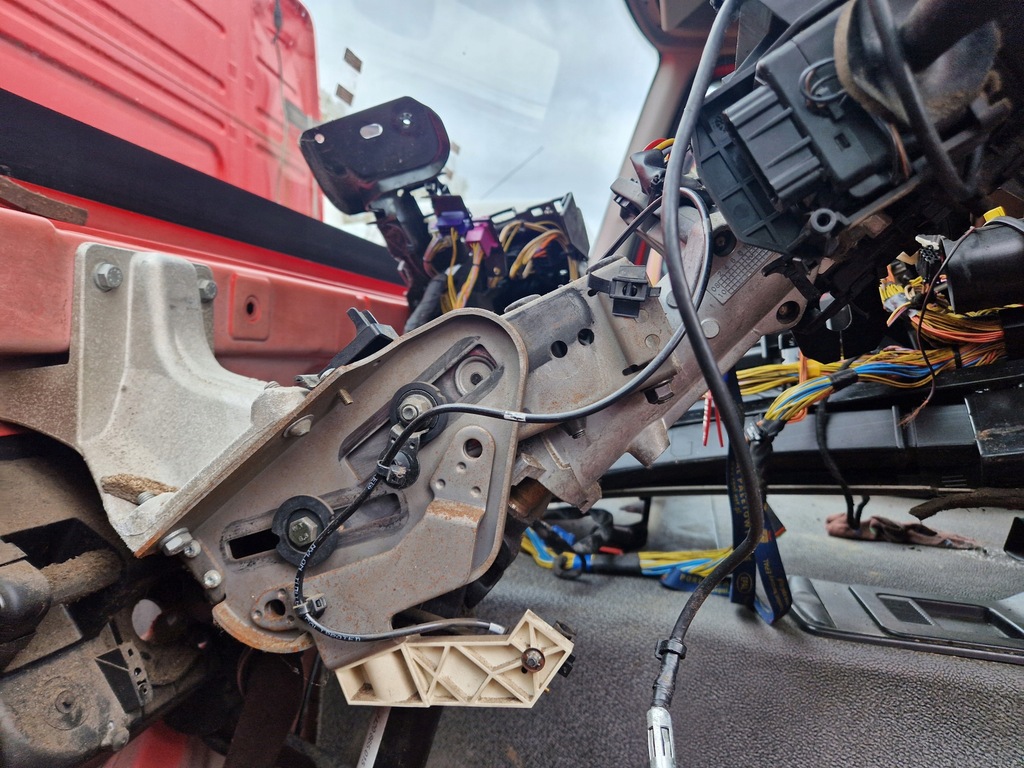 фото №1, Механизм регулировки руля колонка volvo fl fe renault midlum dxi