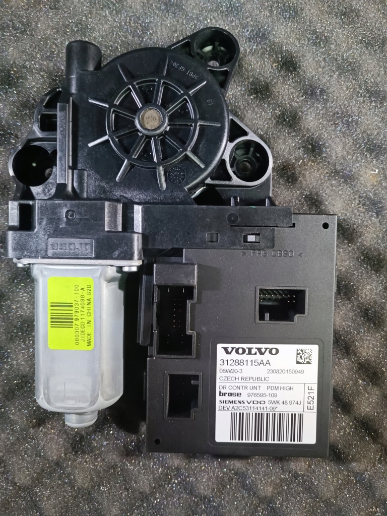 фото №1, 31288115aa моторчик стекло левый перед volvo