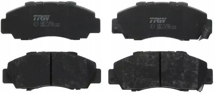 фото №1, Trw тормозные колодки ham honda cr-v hr-v prelude 2.0 1.6 prz