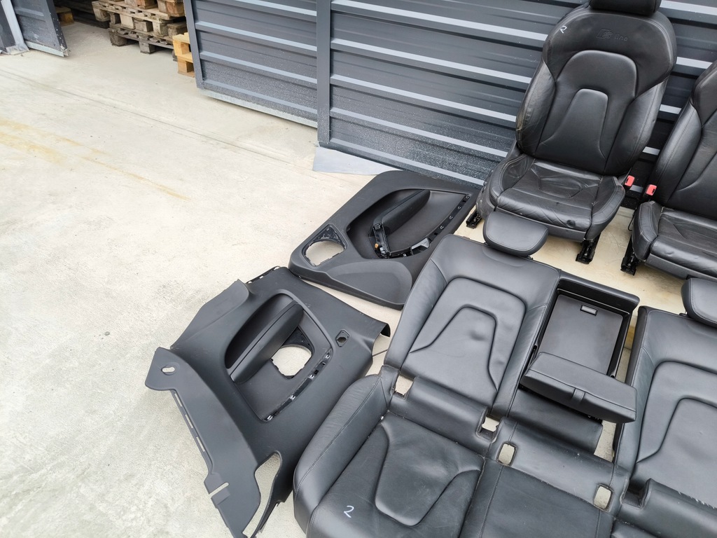 фото №6, Сиденье сиденья audi a5 8t coupe кожа s line bez подогрев комплект 2 !!!