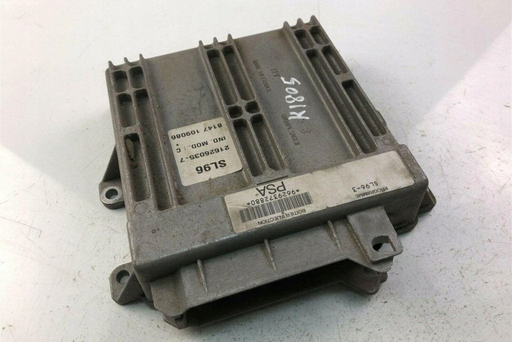 фото №1, Бортовой компьютер двигателя peugeot 406 8b 9629372880 2002