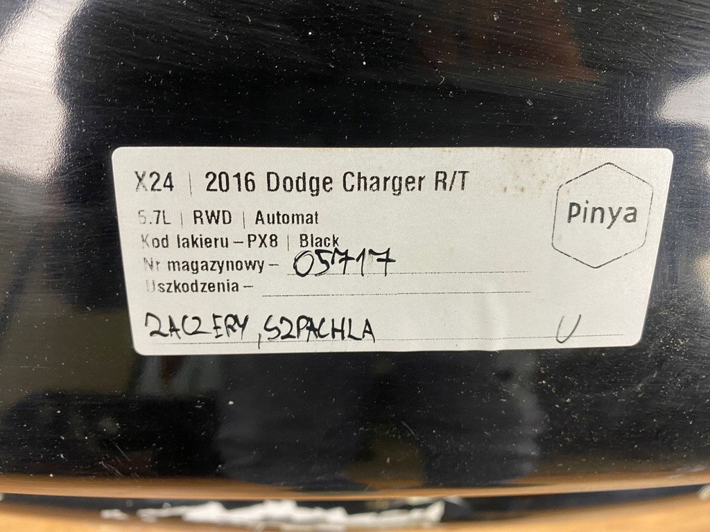 фото №16, Бампер перед передний оригинальный dodge charger 2015+