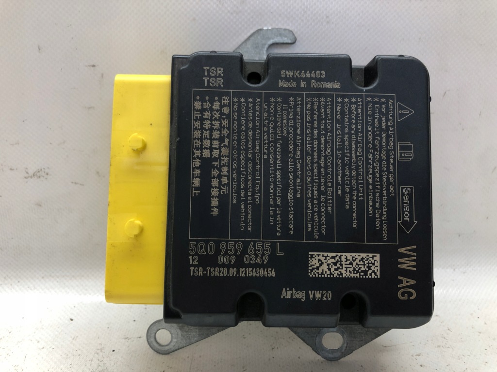 фото №1, A3 8v golf vii модуль датчик подушка безпеки 5q0959655l