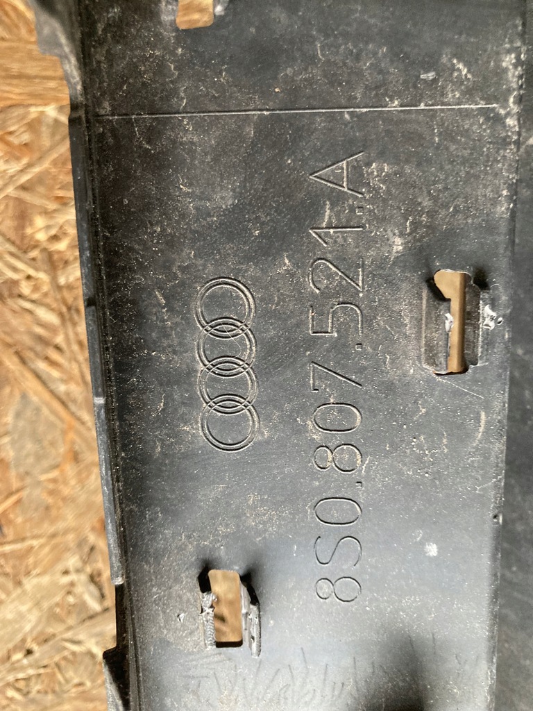 фото №7, Audi tt s-line 8s0807521a спойлер бампера задня