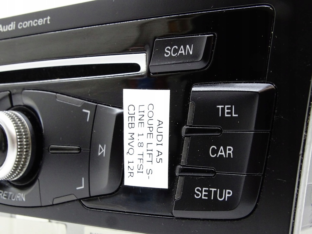фото №4, Радио радиопроигрыватель cd audi concert audi a4 b8 lift 8r2035186f