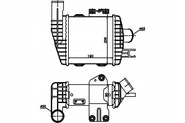 Купить Nissens интеркулер hyundai tucson kia sportage 2.