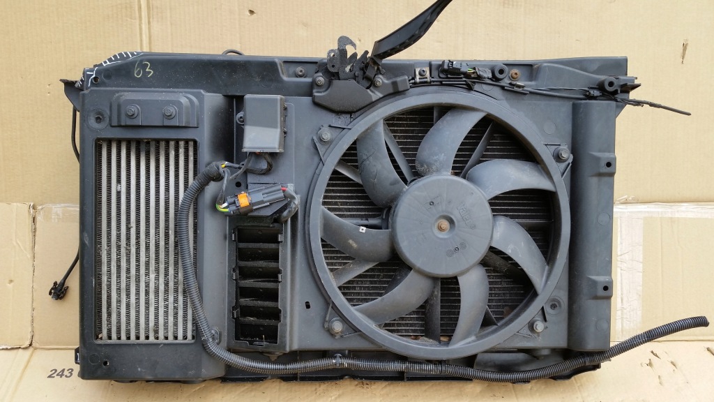 Купить Citroen c4 2 радиатор ремень перед b7 1.6 hdi